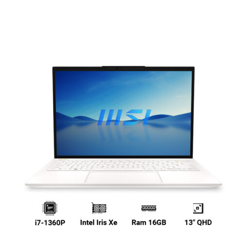 Laptop MSI Prestige 13 Evo A13M (i7-1360P | 16GB | 1TB SSD | Intel Iris Xe Graphics | 13.3″ FHD+ IPS) - Hàng Chính Hãng