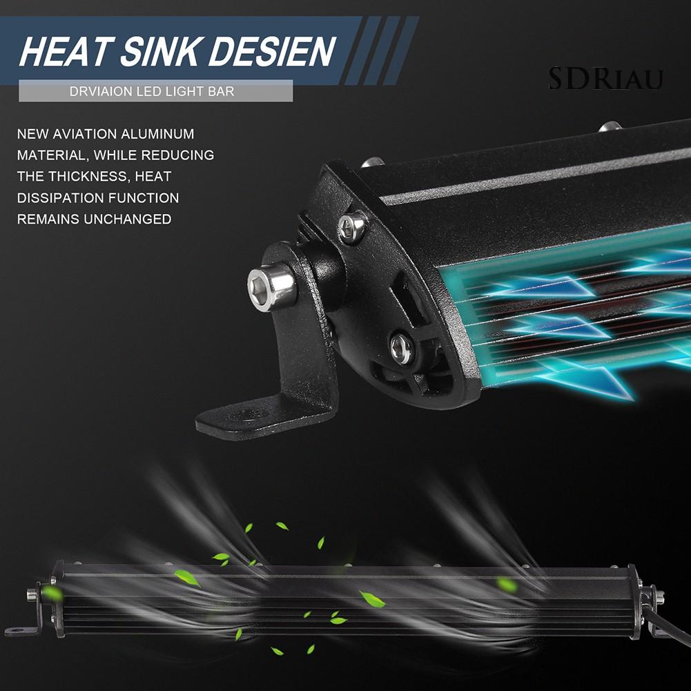 Thanh Đèn Led Siêu Mỏng 12 Inch 264w Cho Xe Hơi