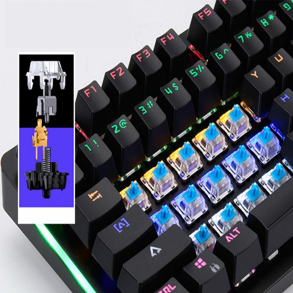 Gaming Keyboard and Mouse Combo Wired Lights Keypad Adjustable DPI Mice