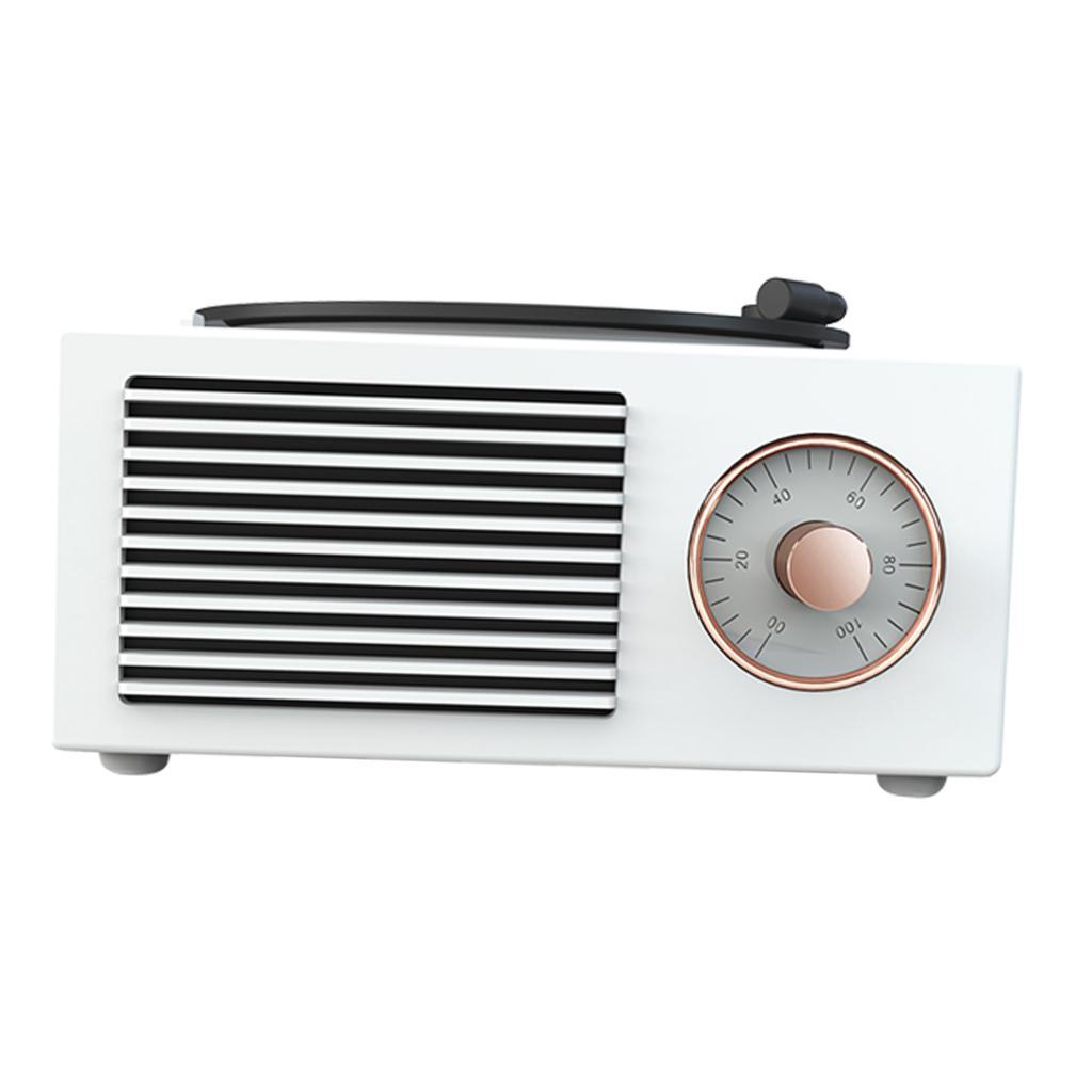 Multifunction Audio WirelESS Turntable Bluetooth White