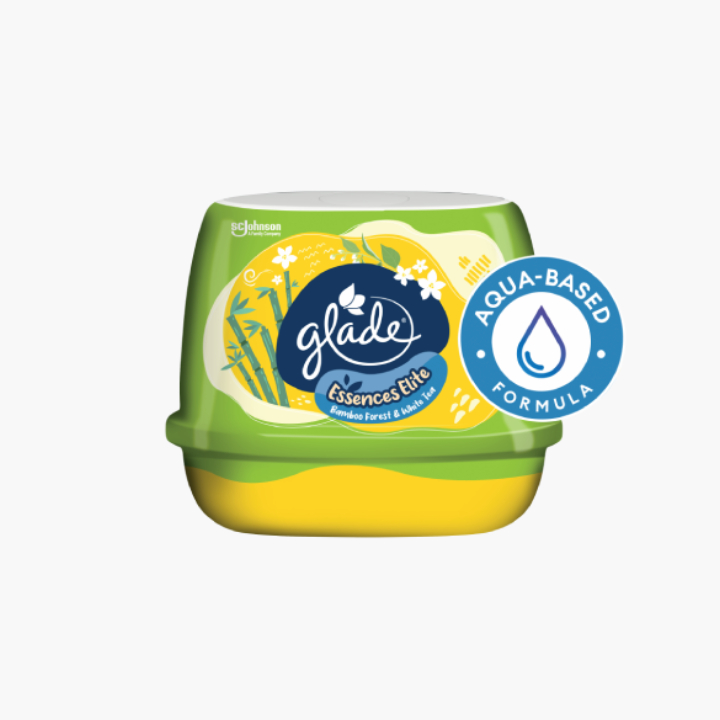 Sáp Thơm Cao Cấp Glade Essences Elite Hương Thơm Kép Tre Rừng &amp; Trà Trắng 180g _ New