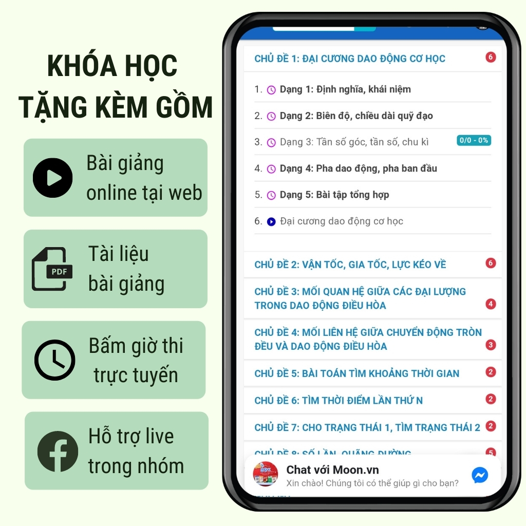 Sách ID Tuyển chọn 3000 bài tập dao động cơ học và sóng cơ học