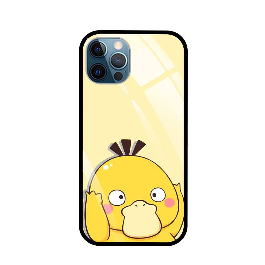Ốp Lưng Kính Cượng Lực Cho Điện Thoại IPHONE 12 / 12 PRO - 7802 PSYDUCK04 - Hàng Chính Hãng