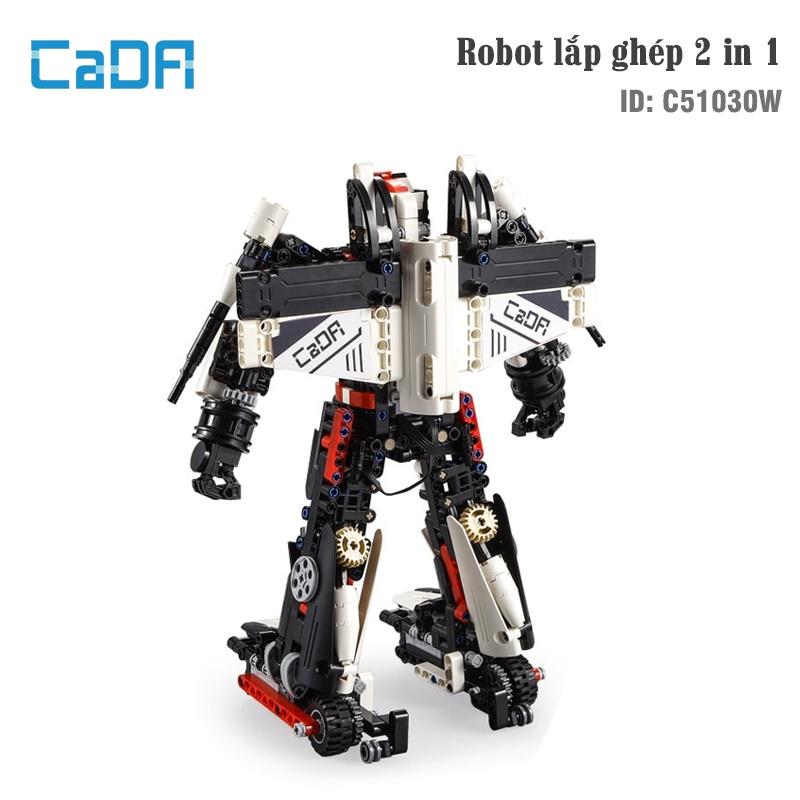 Đồ Chơi Lắp Ráp Điều Khiển Robot 2 Trong 1 F-15 Eaglebot – CADA C51030W