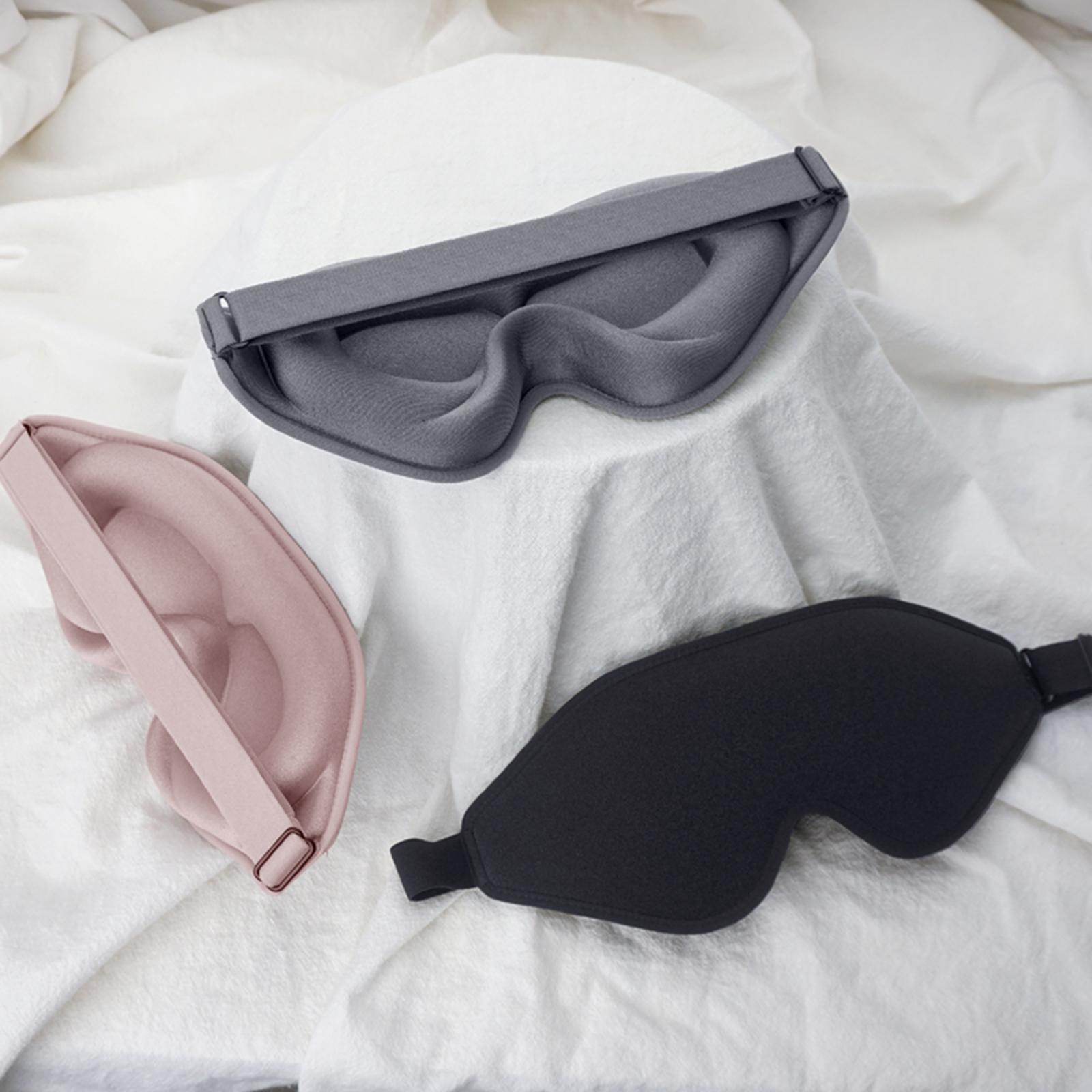 Sleeping Eye Mask Light Blocking Sleep Masks 3D Contoured Cup Sleep Mask for Women Men Skin-Friendly Breathable Blindfold