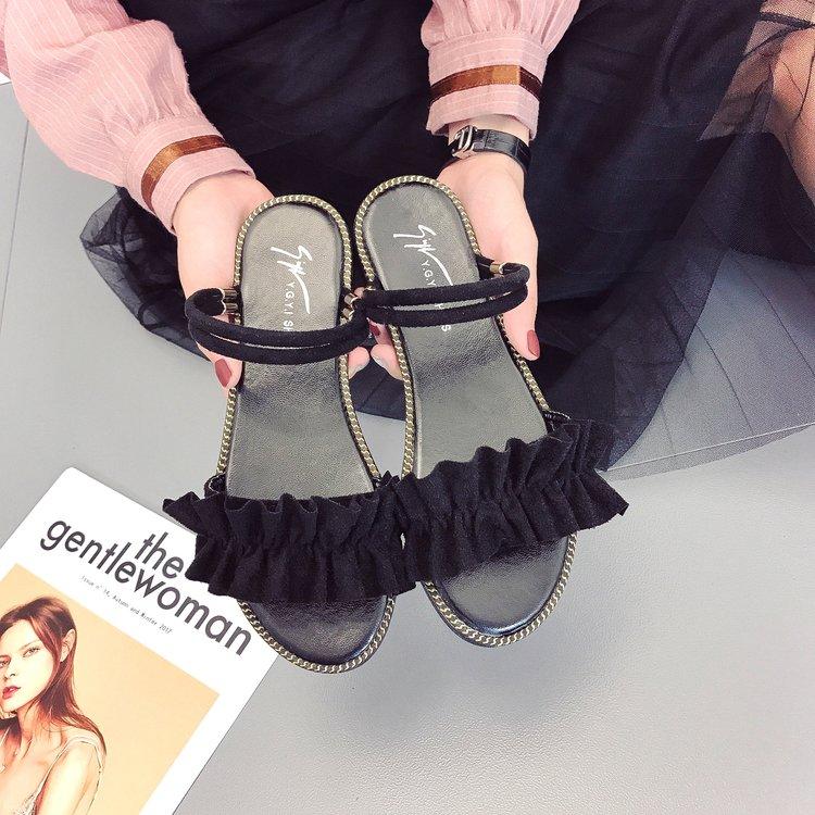 Summer Fashion Two Open Toe Sandals Flat Shoes for Women