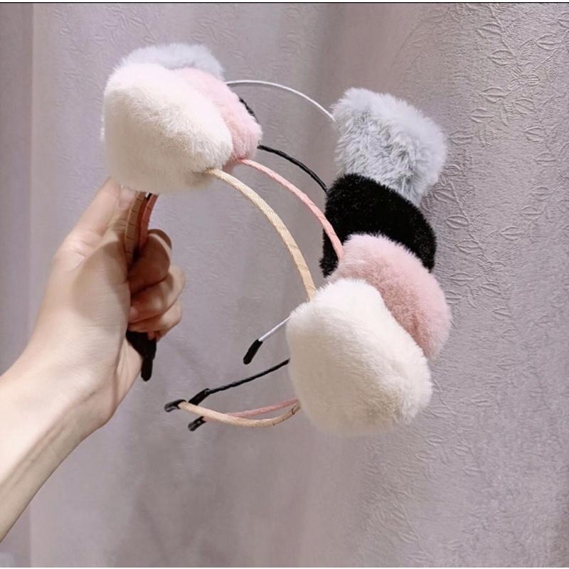 Băng đô cài tóc hình tai mèo dễ thương dành cho nữ