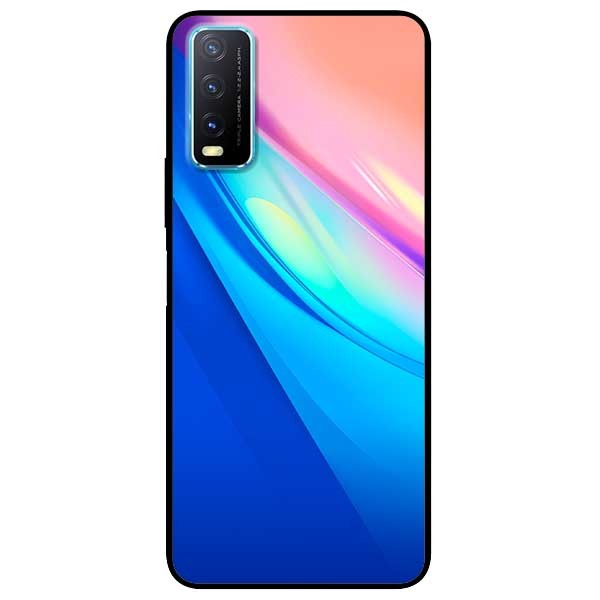 Ốp lưng dành cho Vivo Y20 - Y20s - Y12s mẫu Hình Nền Hồng Xanh
