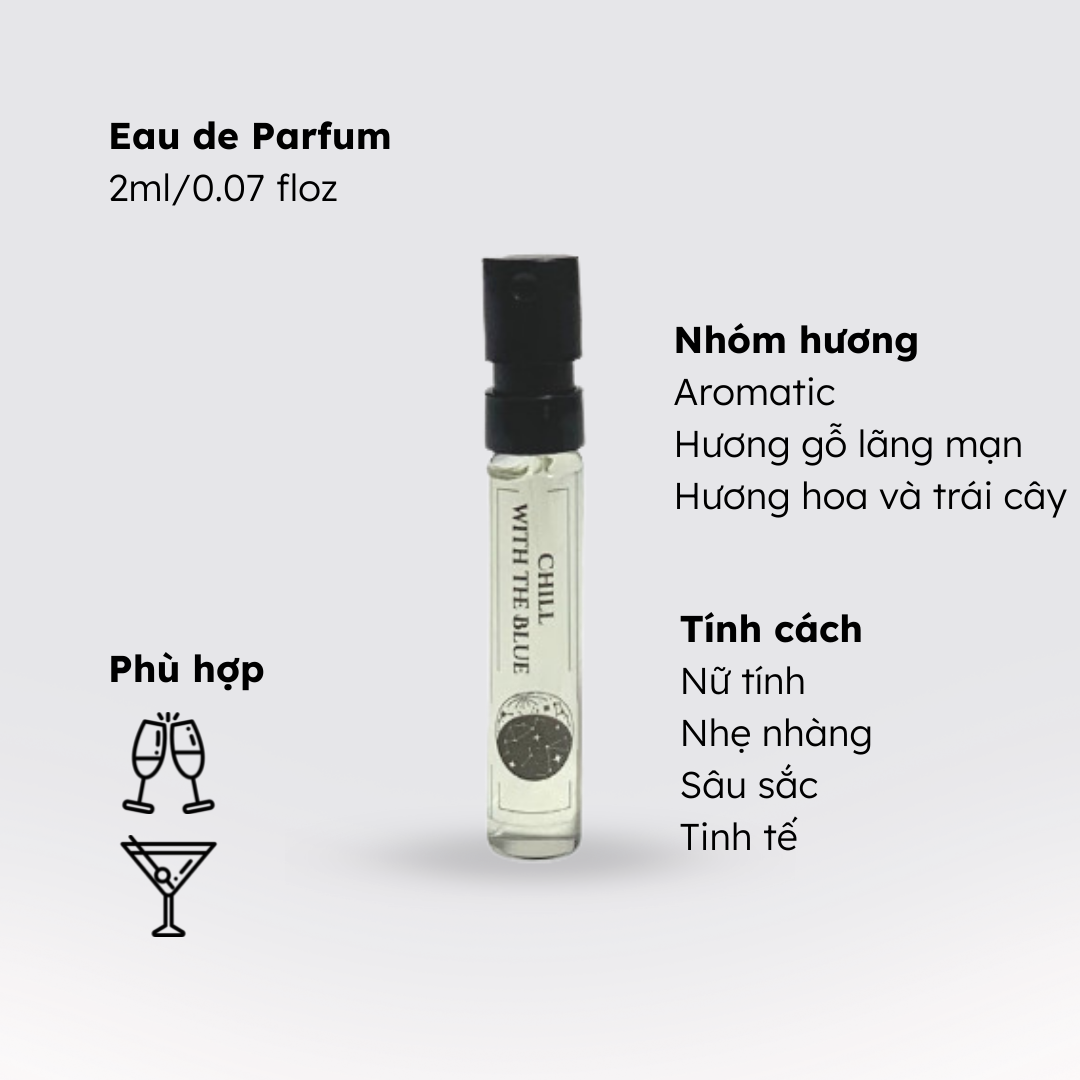 Nước hoa nữ Morra No.23 dạng xịt 2ml nguyên liệu nhập Pháp hương hoa Chypre nhẹ nhàng, sâu sắc, tinh tế lưu hương thơm lâu