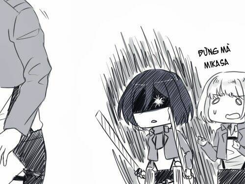 tấn công người khổng lồ - doujinshi eren x mikasa chapter 13 3
