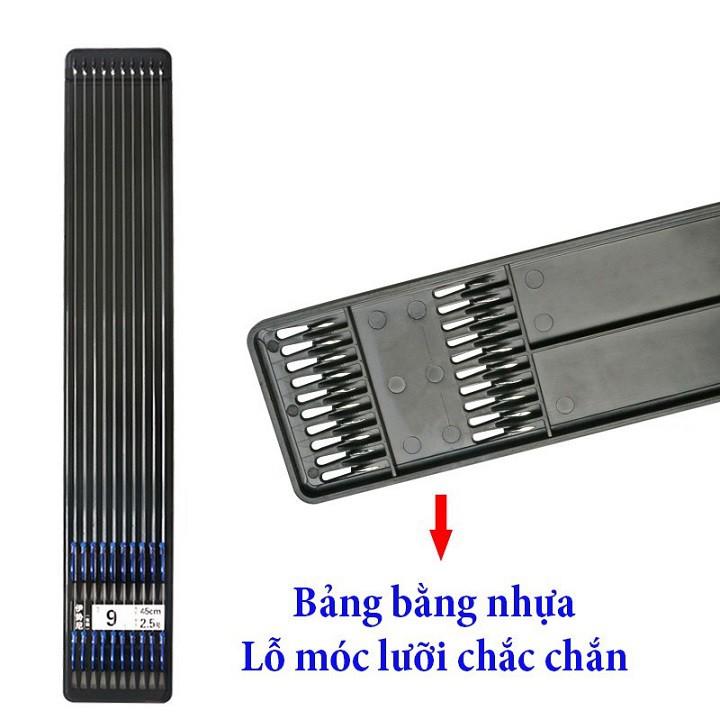 Lưỡi Câu Cá Đôi Lưỡi Câu Đôi Buộc Sẵn Lưỡi Câu Siêu Bén Chuyên Câu Đài Cao Cấp LC2-B