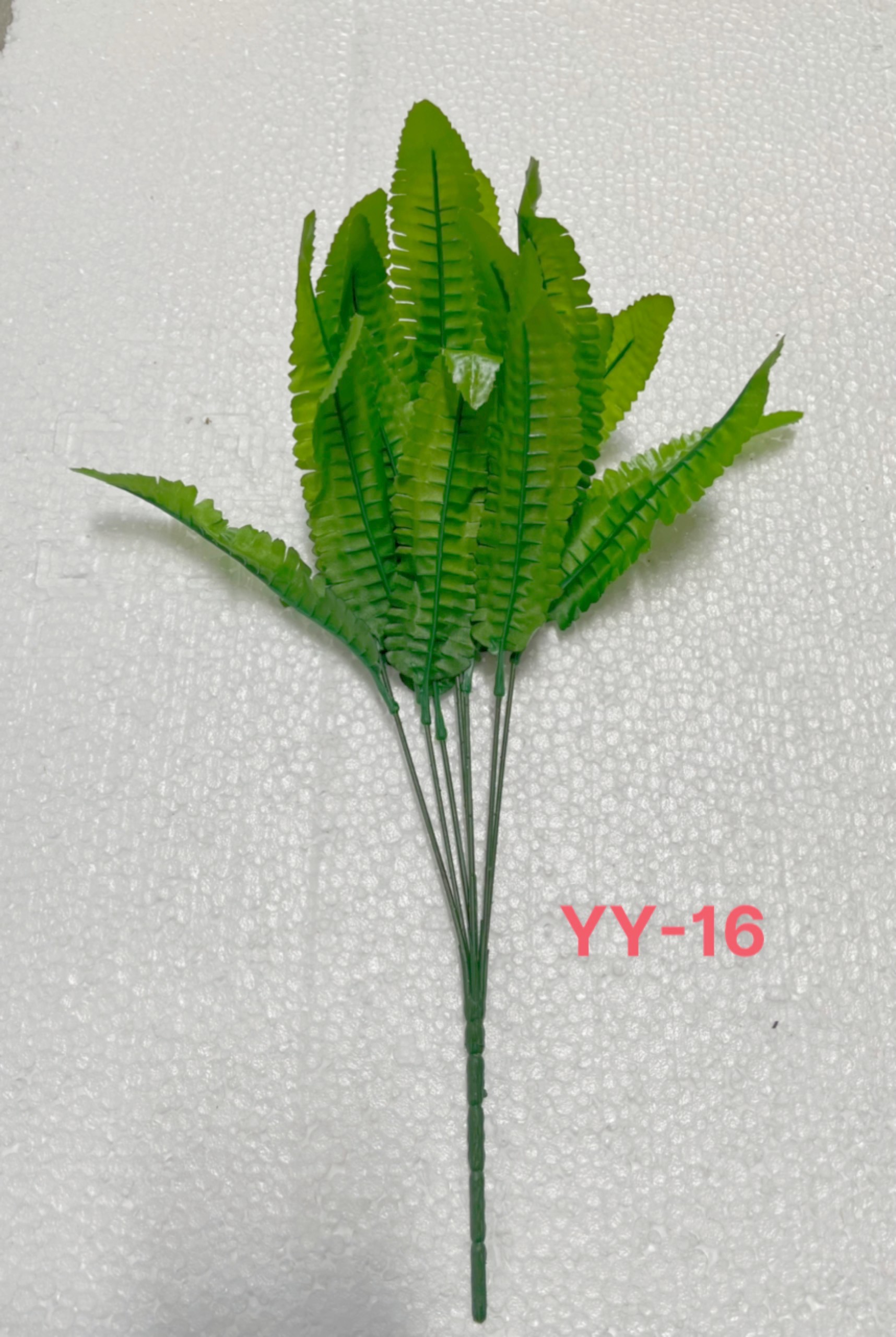 Dương xỉ giả 7 nhánh lá, 38cm, cây giả trang trí nhà cửa, cắm chậu, cây điểm tường cây cực xinh - YY-16