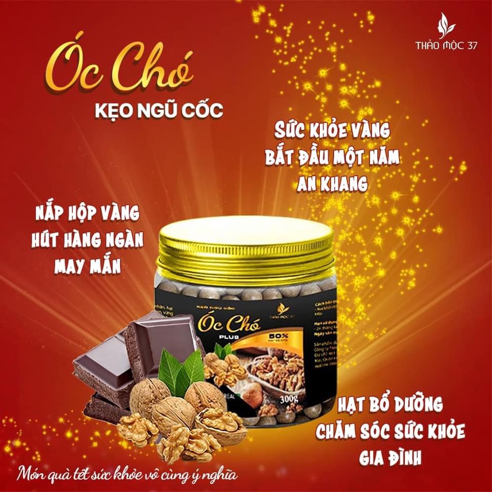 Kẹo Ngũ Cốc Óc Chó Plus Của Thảo Mộc 37