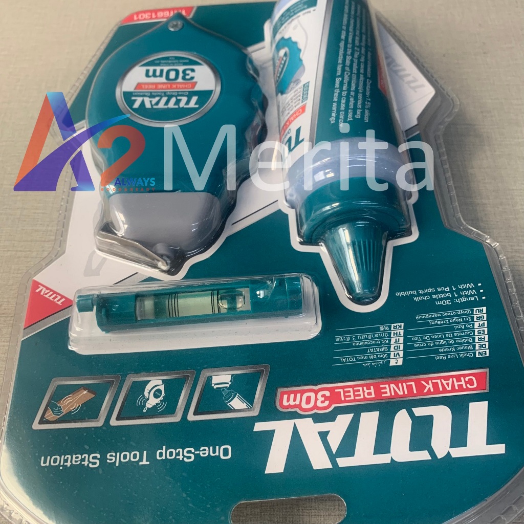 Búng mực phấn xanh 30m Total THT661301