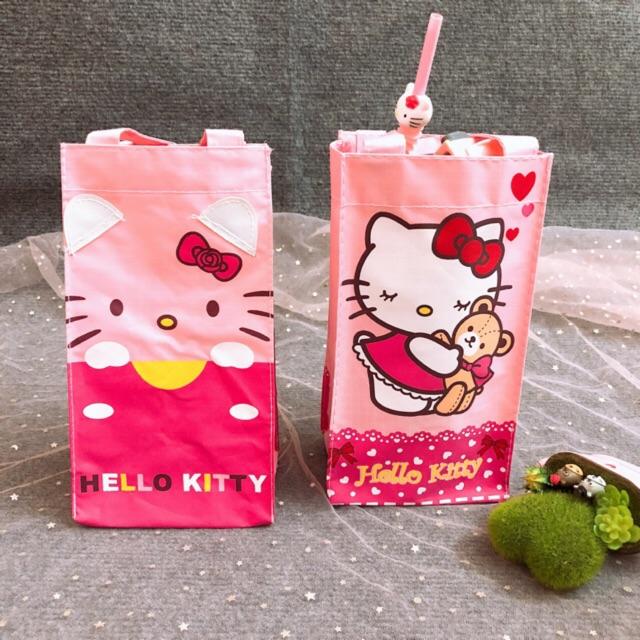 Túi đựng ly Hello Kitty