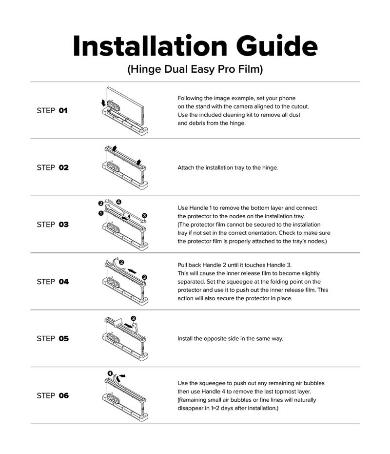 Bộ dán màn hình cho Samsung Galaxy Z Fold 7 RINGKE 3-in-1 Protector Pro - Hàng Chính Hãng