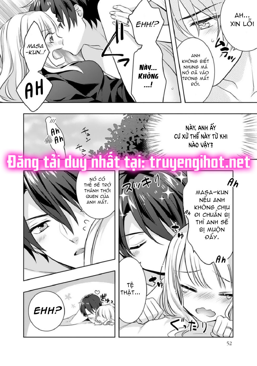 chúng tôi bị cấm sex trước kết hôn! đêm tân hôn cuồng nhiệt cùng chồng yêu~ chapter 2.3 8