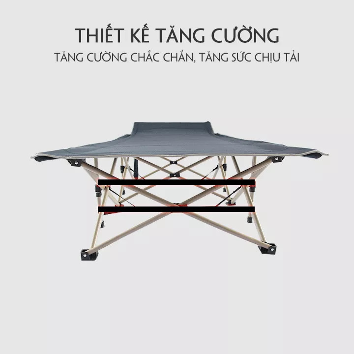 Giường xếp văn phòng ngủ trưa gấp gọn 67x180cm - giường ngủ trưa văn phòng gấp gọn