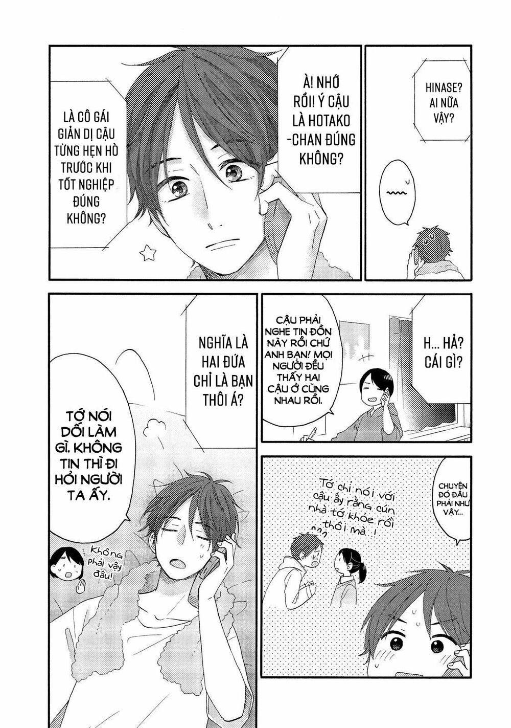 hananoi-kun to koi no yamai chapter 18 19