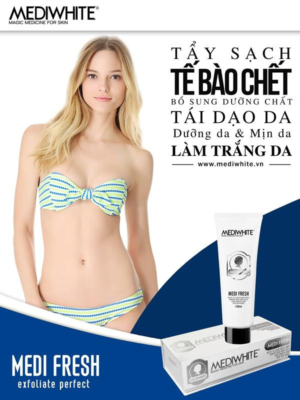 Kem tẩy da chết Medi Fresh