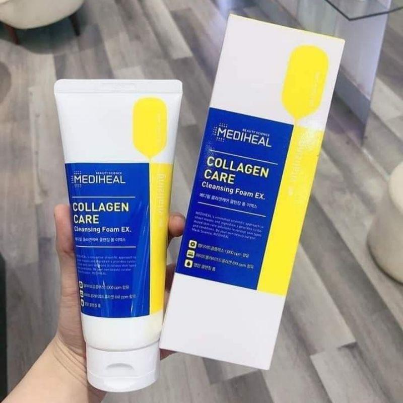 Mediheal Sữa Rửa Mặt Collagen Giúp Săn Chắc Da Collagen Care Cleansing Foam EX 170ml