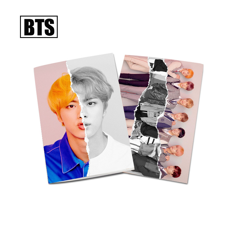 Bộ 10 vở BTS IDOL Notebook A5