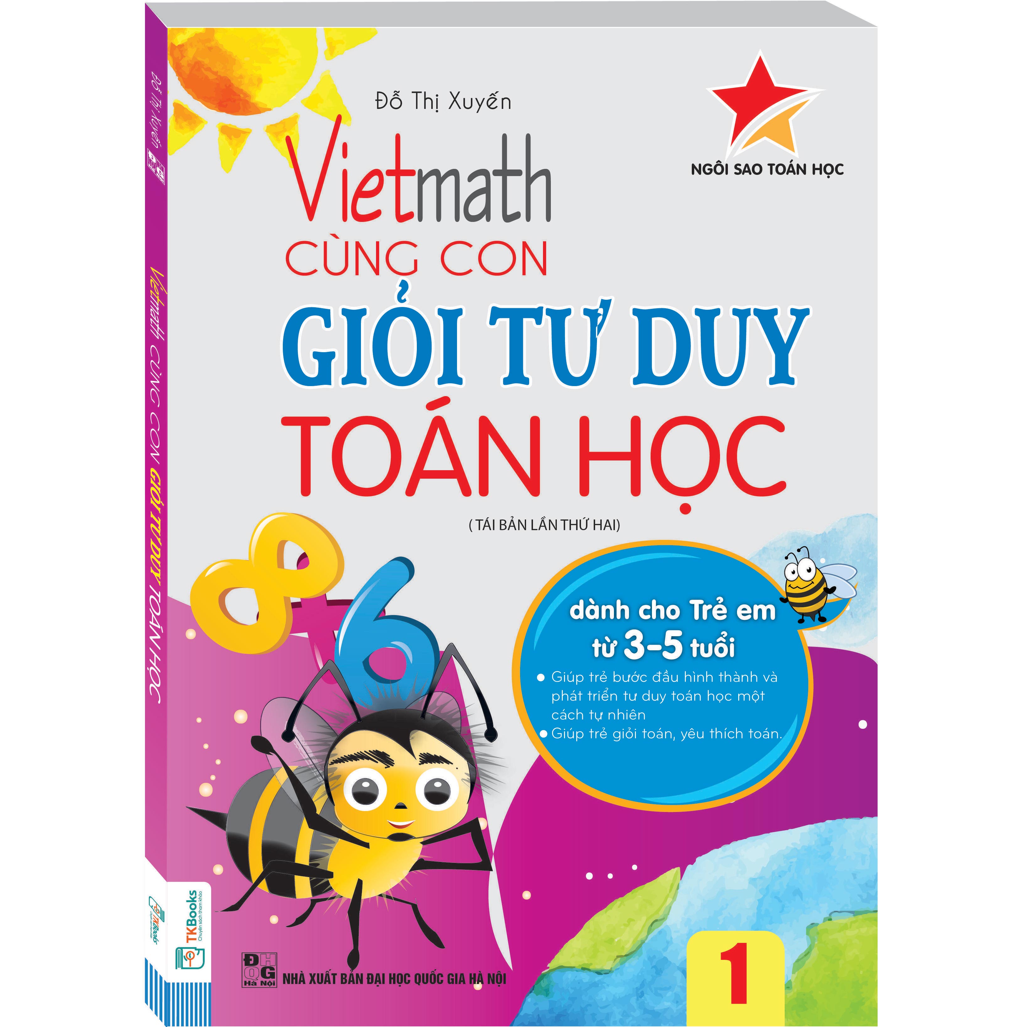 Vietmath - Cùng Con Giỏi Tư Duy Toán Học - Tập 1