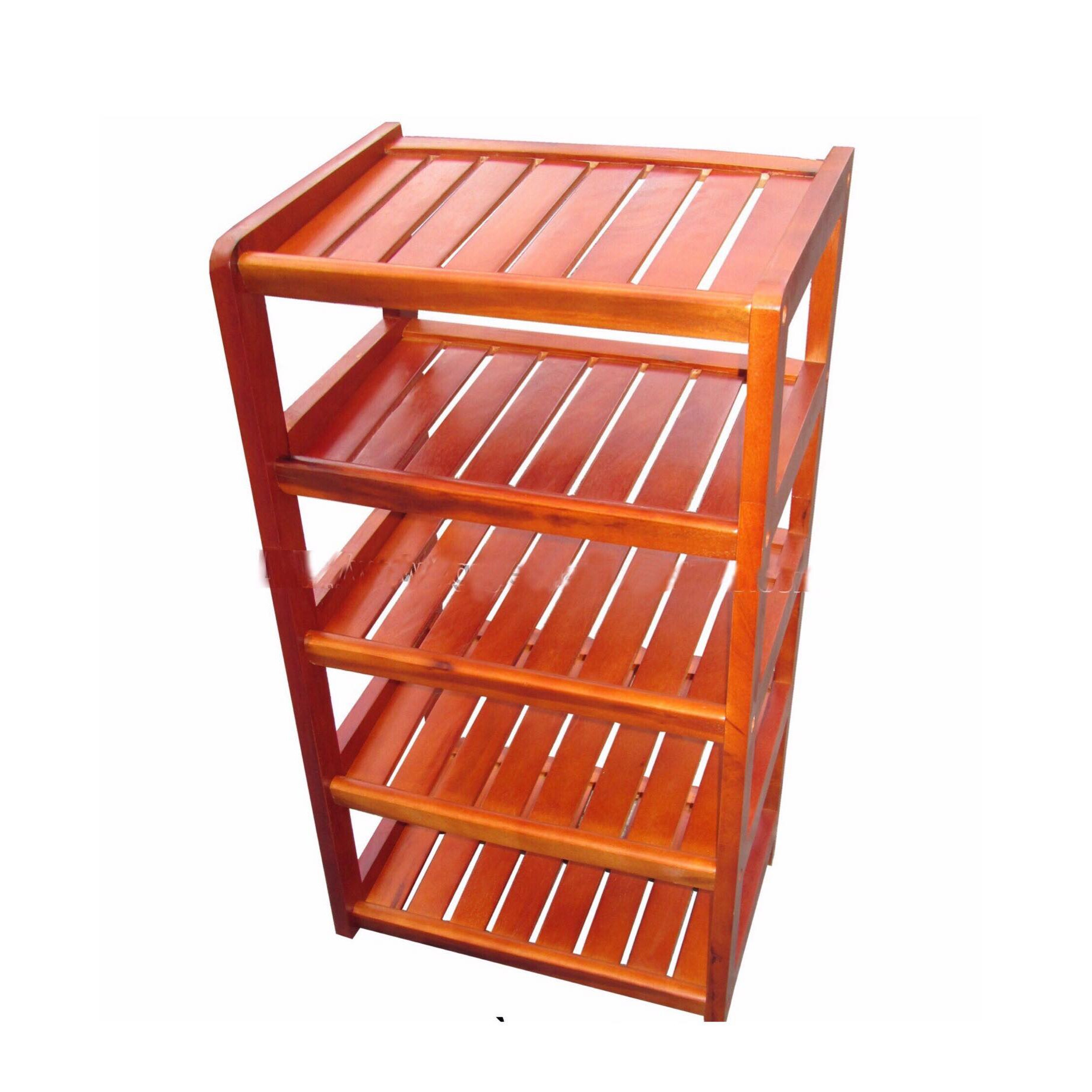 Kệ Giày Dép 5 Tầng Dài 45 cm Gỗ Cao Su