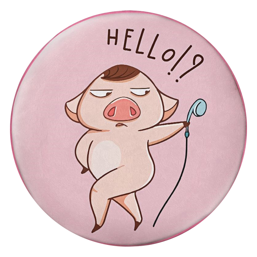 Gối Ôm Tròn Heo Hello!? - GOCT283