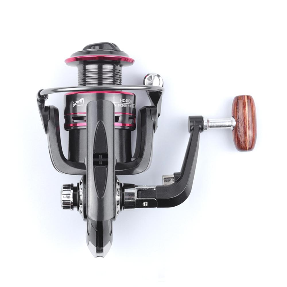 Máy câu cá cuộn tay quay kim loại đúc chất lượng cao