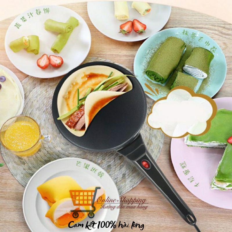 Chảo điện làm bánh đa năng, bánh tráng, bánh cuốn