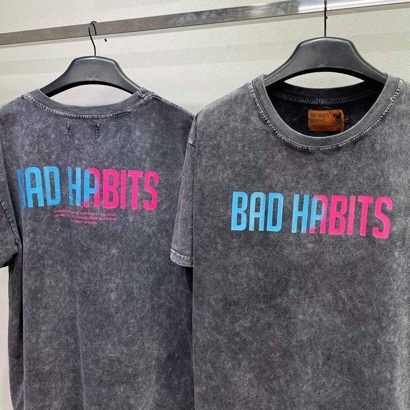 Áo thun unisex tay ngắn WASH LOGO HỒNG || Hany shop