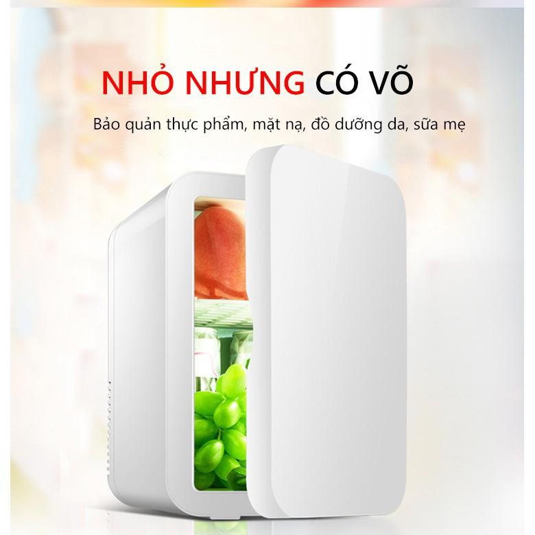 Tủ lạnh mini 8L dùng trên xe oto, gia đình, tủ lạnh mini