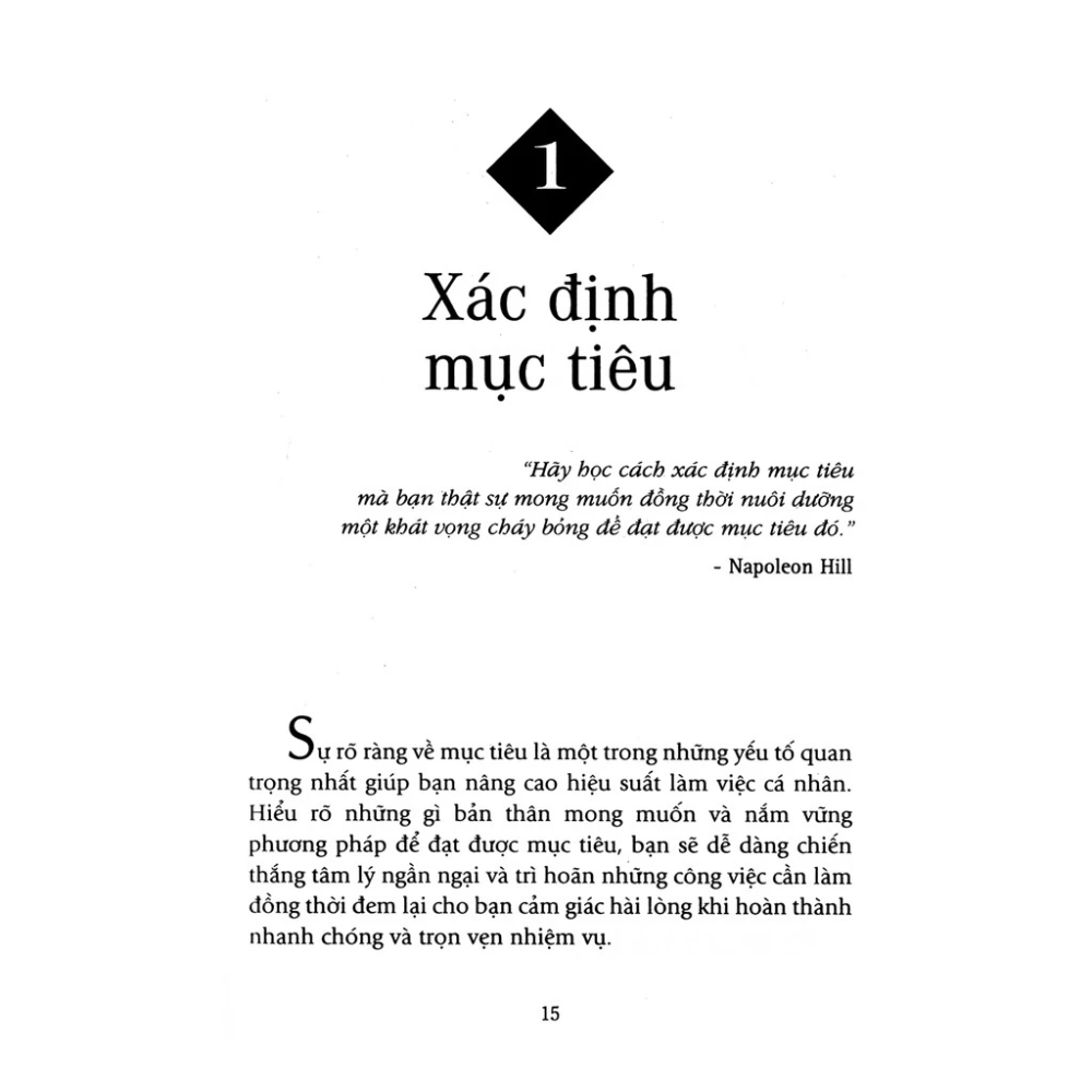 Sách Để hiệu quả trong công việc - Brian Tracy