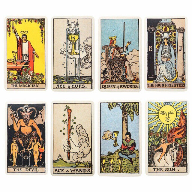 Bộ Bài Tarot Centennial The Smith Waite Cỡ Lớn Tặng Túi Đựng Bài (Tiếng Anh)