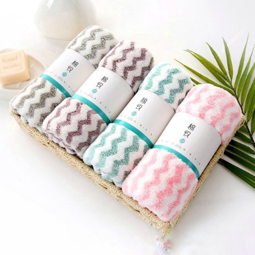 Set 5 Khăn Lau Mặt Lông Cừu Xuất Hàn