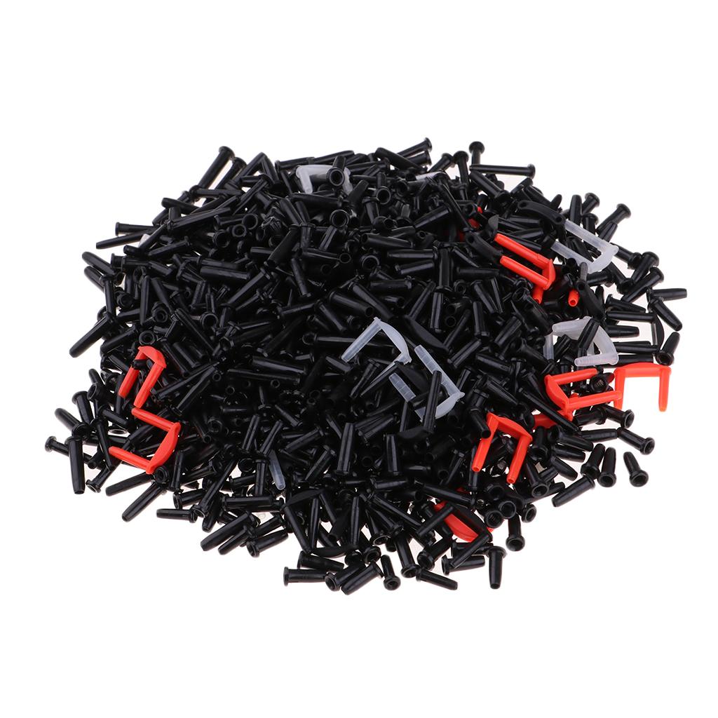 Nylon Grommets Eyelets Racket String Protector, Sports Equipment Badminton Racket Guard Tube Nylon Grommets Eyelets String Protector
