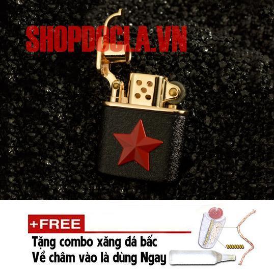 Bật Lửa Zorro Xăng Đá Z506-628 Ngôi Sao 5 Cách Biểu Tượng VIETNAM