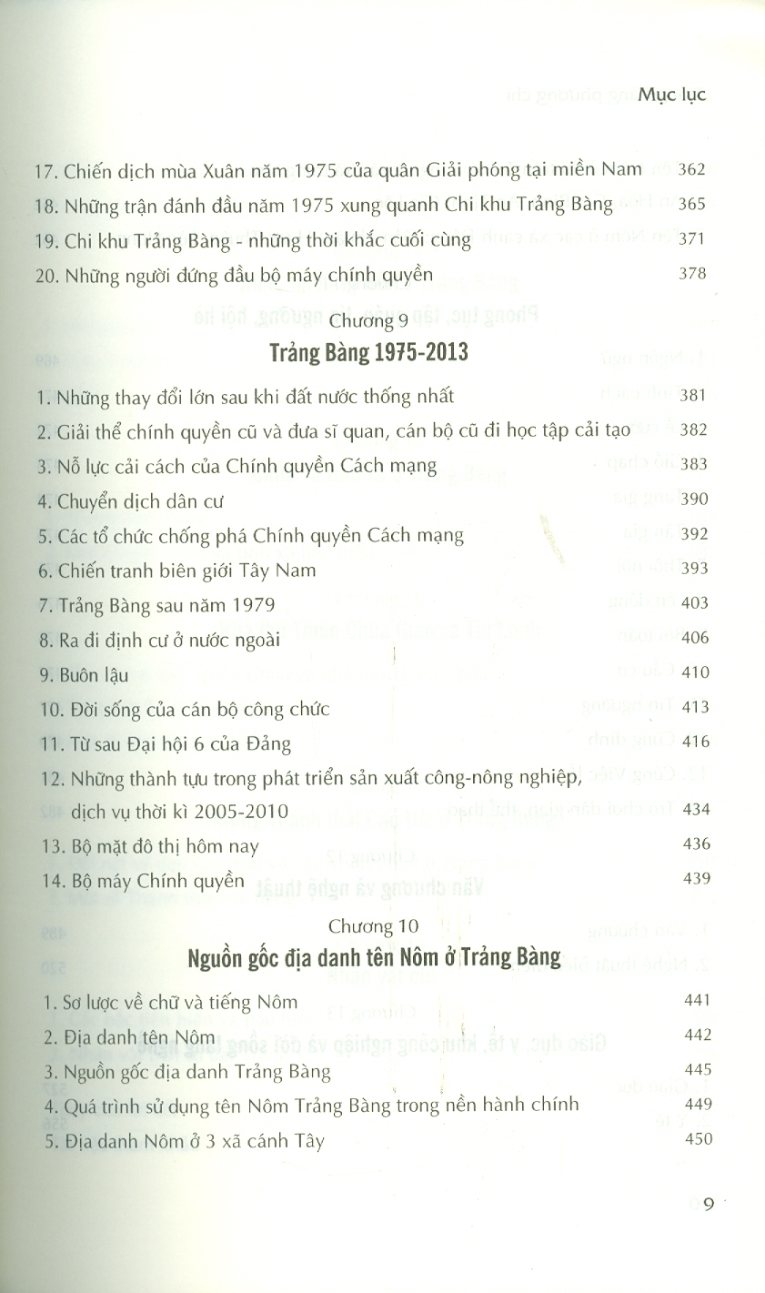 Tràng Bàng phương chí - Lịch sử, văn hóa vùng đất và con người nam Tây Ninh