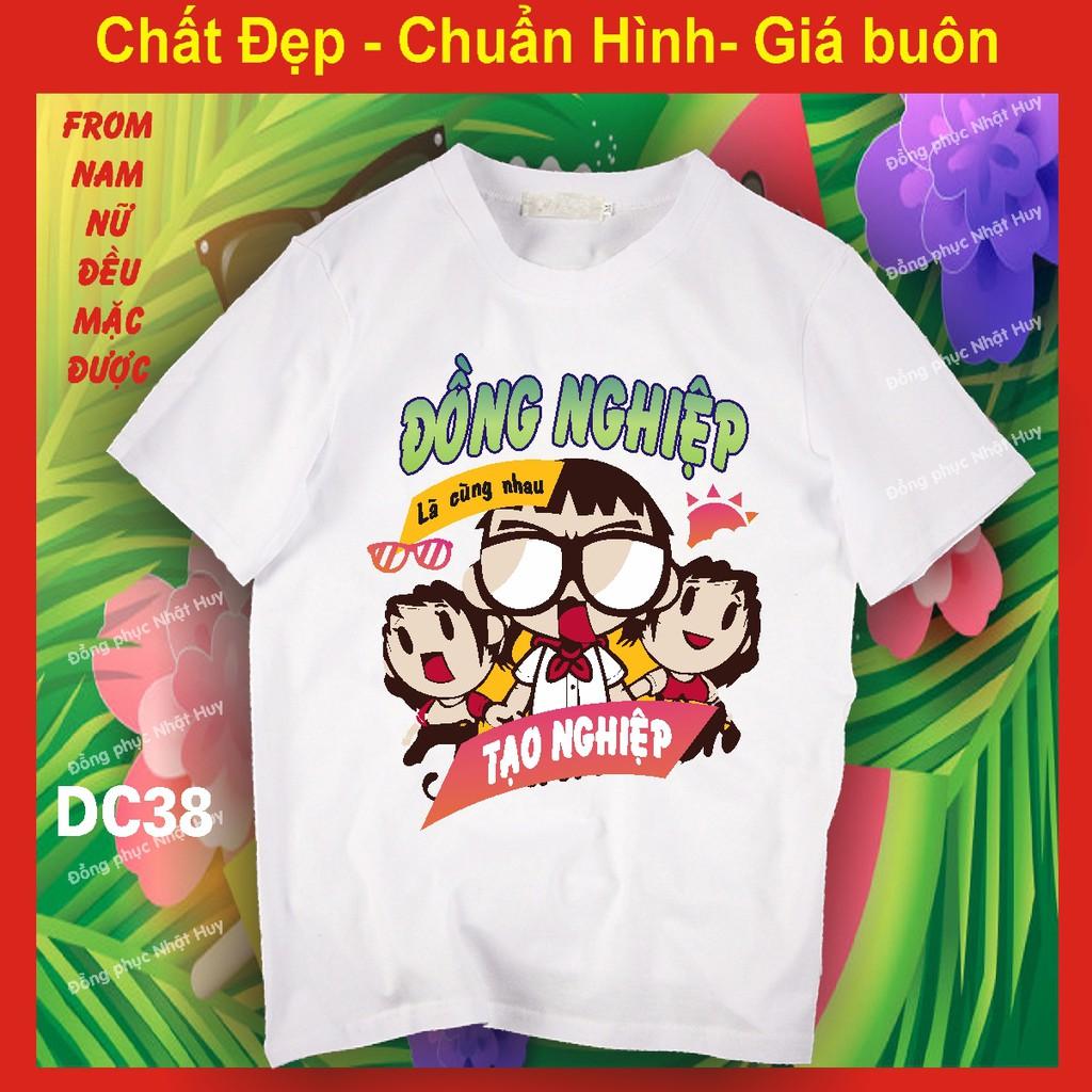 Áo nhóm đi chơi DC36, CAO CẤP du lịch, biển, phông, thun,cotton, xách balo lên và đi NAM NỮ, đoàn kết ta chấp hết