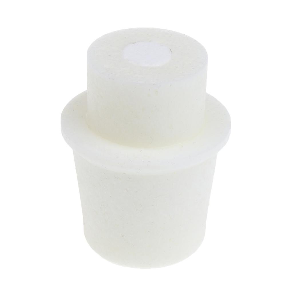 10x Silicone Flask Bottle Stopper Plug Cone Sealed Cover Cap 24-28mm&27-31mm