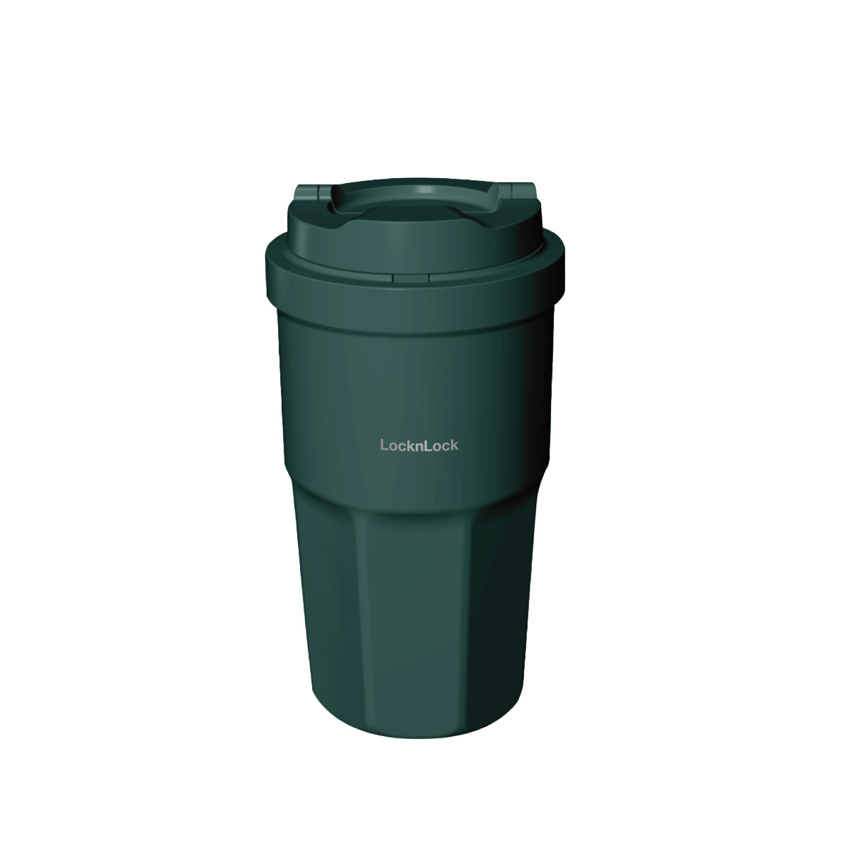 Ly giữ nhiệt LocknLock 460ml Coffee Tumbler màu xanh lá - LHC3329DGRN - Hàng chính hãng, thép không gỉ 316L - JoyMall