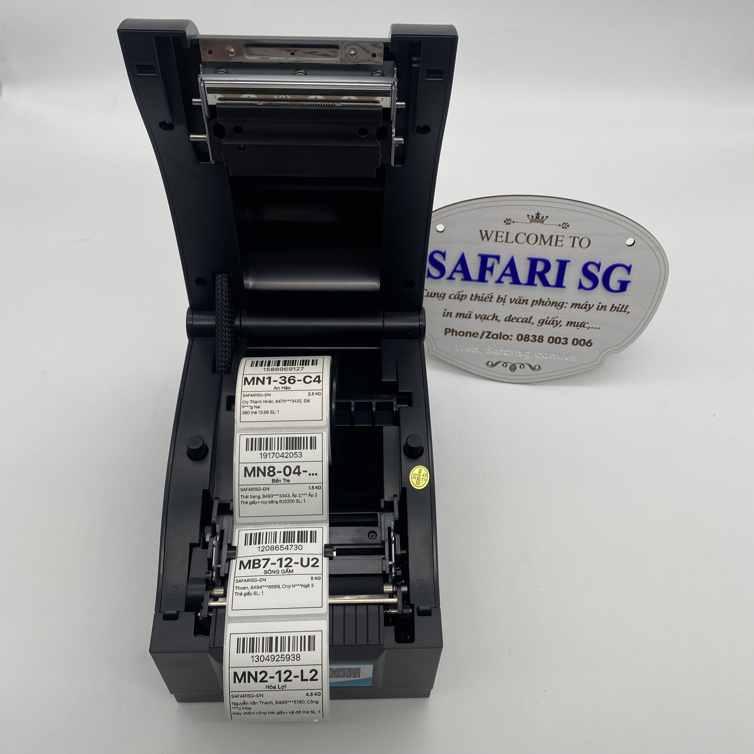 Máy in mã vạch có cổng Lan Xprinter XP350BM - Hàng chính hãng