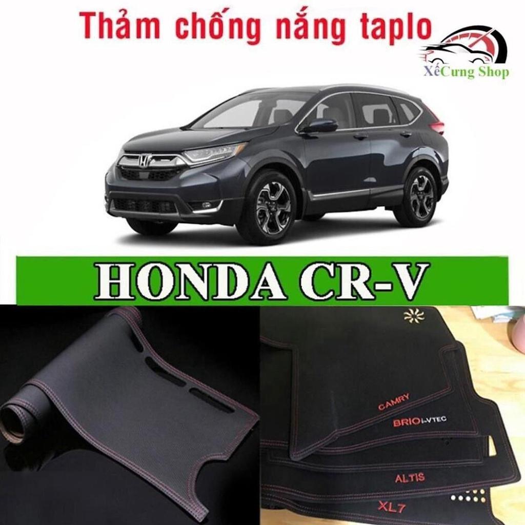 THẢM CHỐNG NÓNG TAPLO DA CARBON DÀNH CHO Xe Honda CRV 2018 - 2021