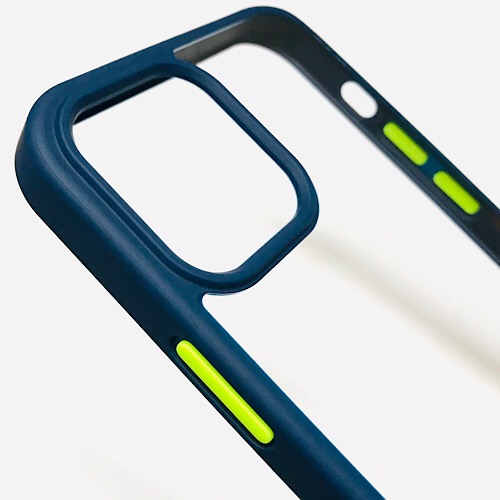 Ốp lưng cho iPhone 12 (6.1) và 12 Pro (6.1) hiệu Rock viền màu chống sốc (trong suốt không ố màu) - Hàng nhập khẩu