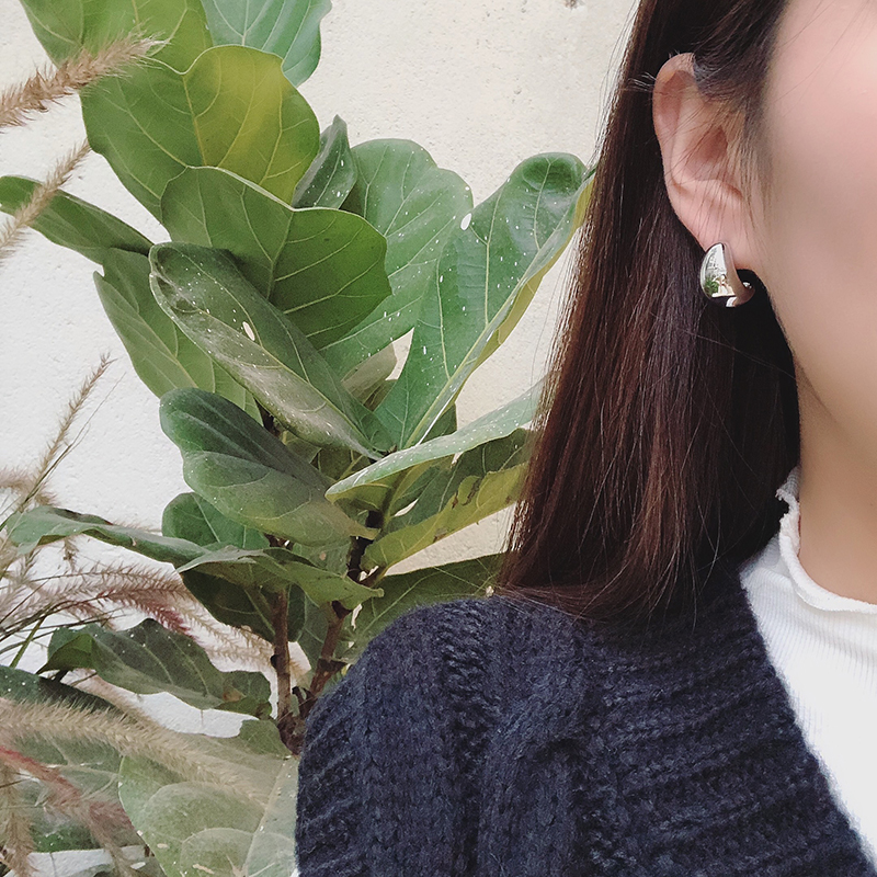 Bông Tai- Khuyên Tai Nữ Hợp Kim Hình Tròn Sang Trọng/B&m Basic/BTHK0034