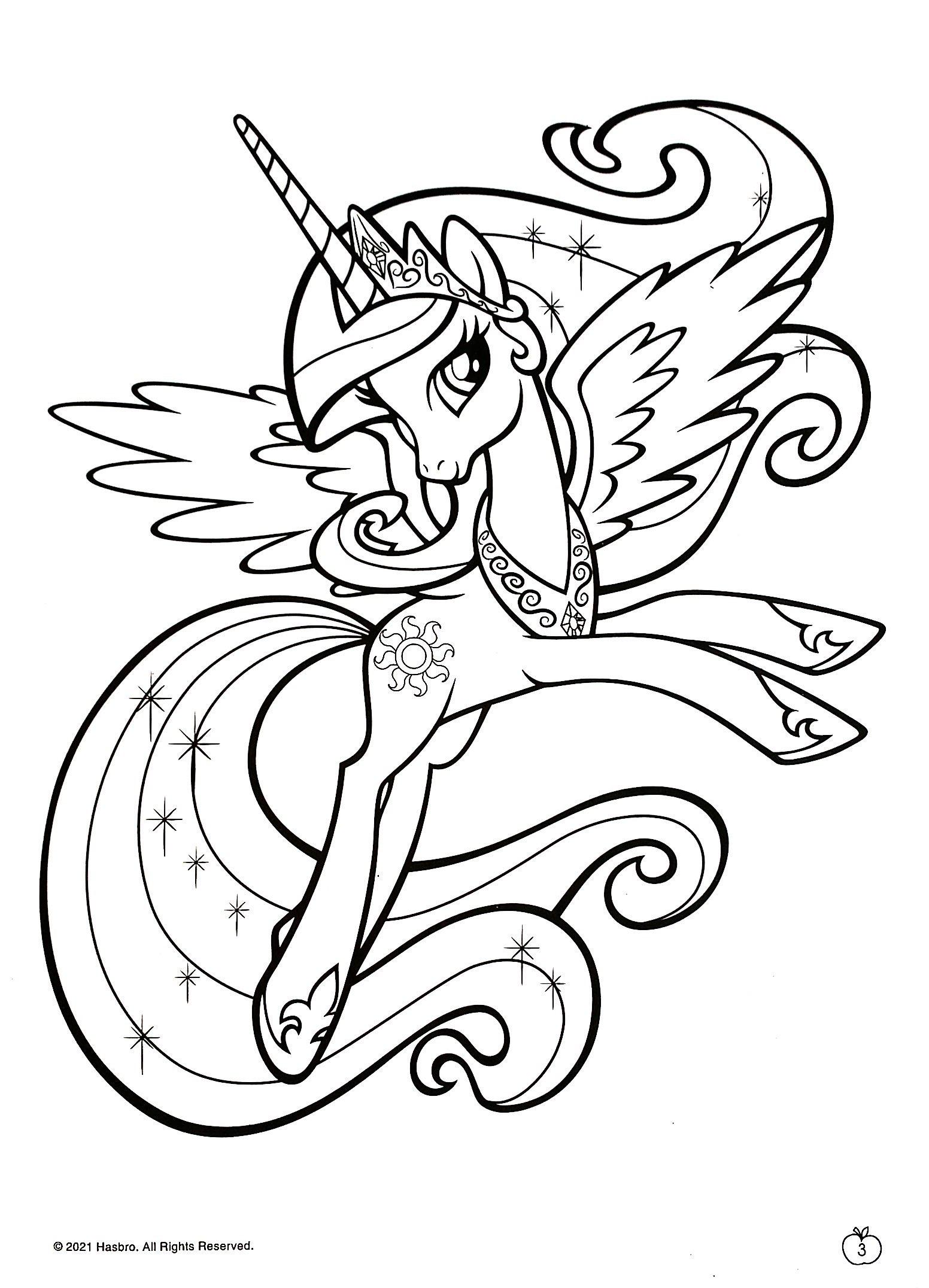 Sách My Little Pony - Jumbo Tô Màu Và Các Trò Chơi 7