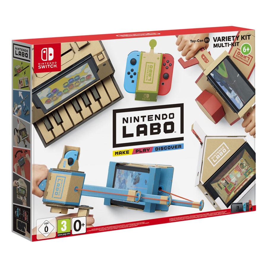 Nintendo Labo Variety Kit Cho Máy Nintendo Switch - Hàng Nhập Khẩu