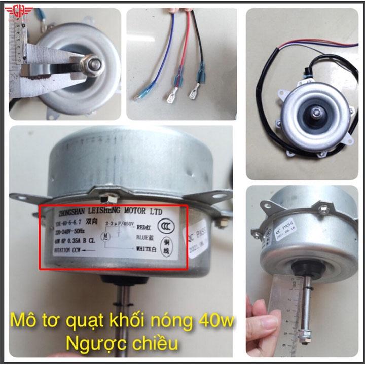 mô tơ quạt giải nhiệt giàn nóng điều hòa 40w