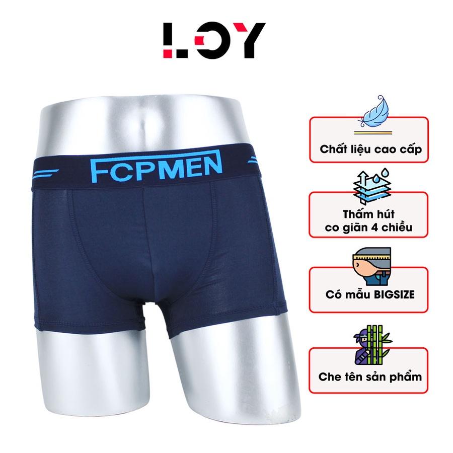 Quần boxer nam thun lạnh cao cấp, set 5 quần sịp đùi, quần xì đùi nam co giãn và thấm hút mồ hôi tốt giá rẻ